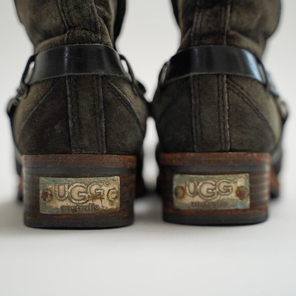 UGG "Endell" Harness Biker Boots - Picture 7 of 12